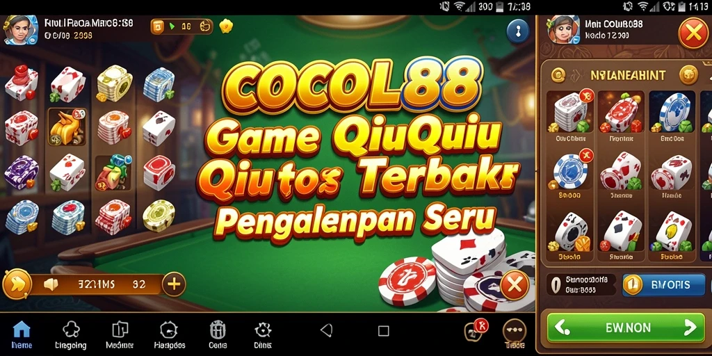 Tampilan gameplay seru dari COCOL88 yang menarik.