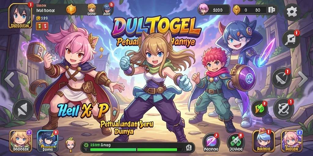 Tampilan menakjubkan dari karakter DULTOGEL dalam aksi.