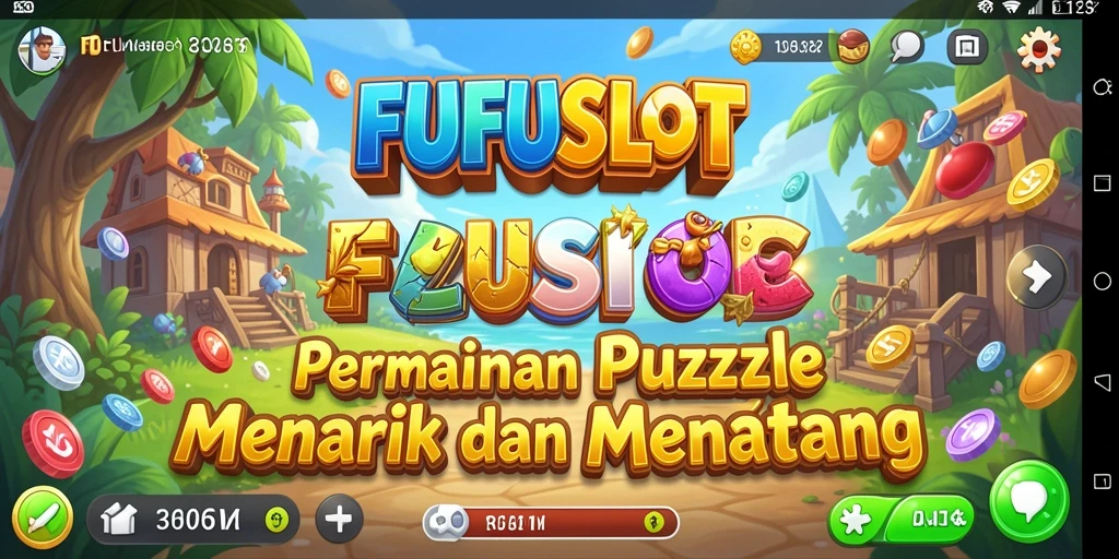 Screenshot gameplay FUFUSLOT memperlihatkan berbagai teka-teki menarik yang menantang