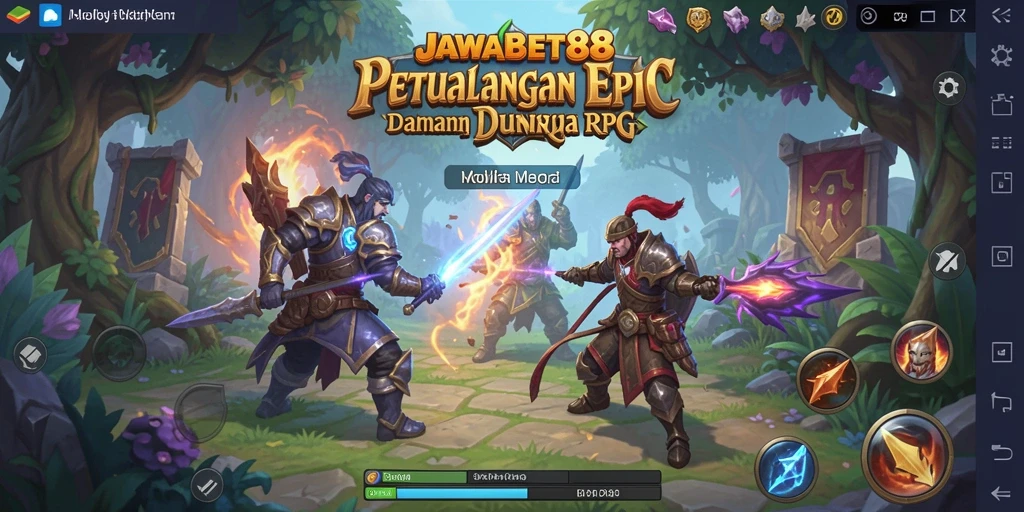 Tampilan gameplay JAWABET88 yang menarik dan memukau.