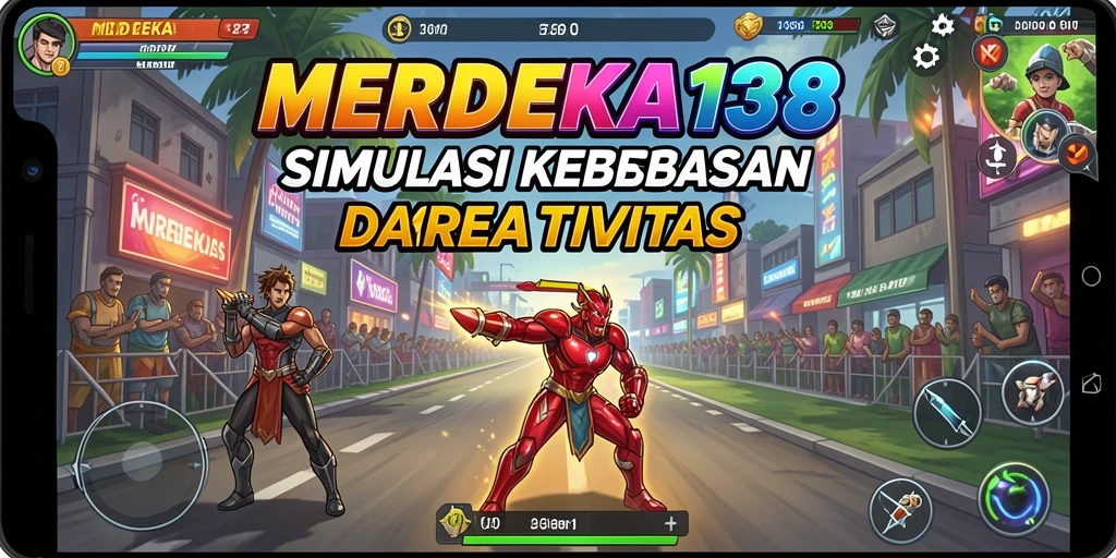 Tampilan menarik dari gameplay MERDEKA138 yang interaktif.