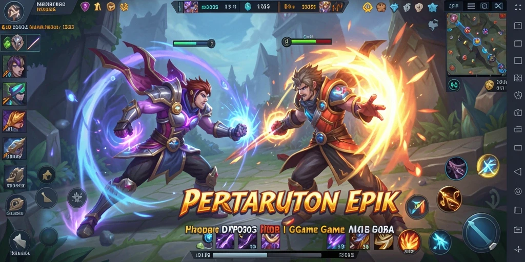 Gameplay seru MPO303 dalam pertempuran MOBA yang mendebarkan.
