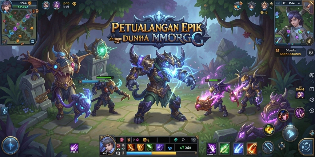 Screenshot gameplay PP444 yang menampilkan aksi pertempuran seru.