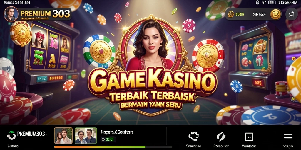 Tampilan gameplay PREMIUM303 yang mendebarkan dalam suasana Kasino.