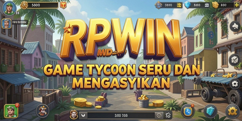 Screenshot utama RPWIN menampilkan aksi seru dalam game Tycoon.