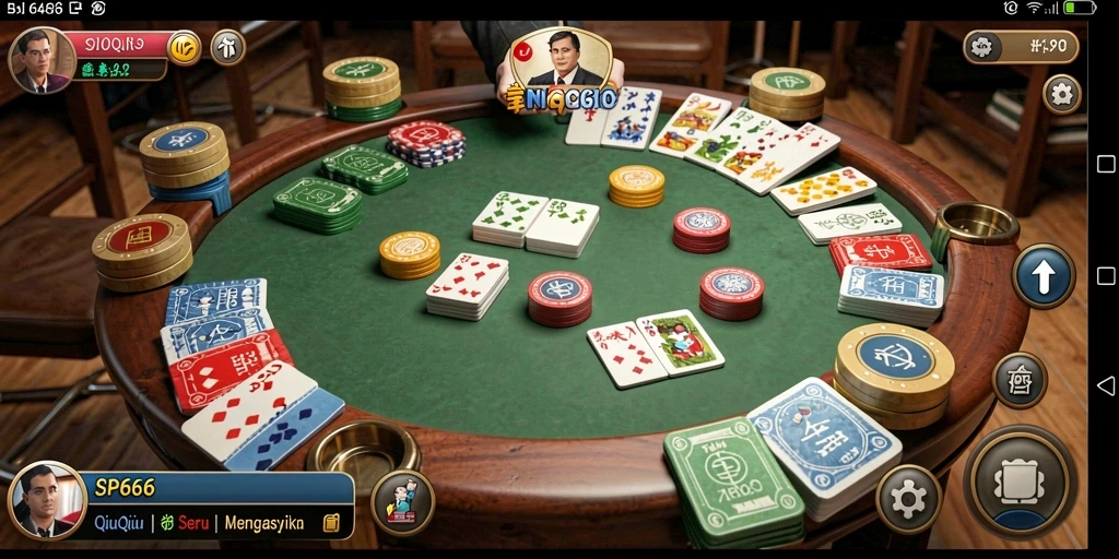 Gameplay seru dan menantang dari SP666 dalam QiuQiu.