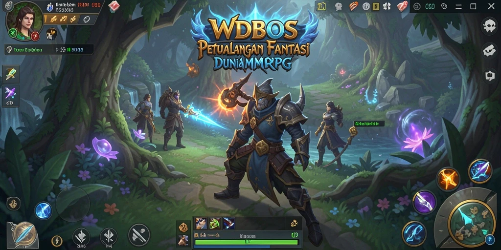 Tampilan gameplay epik dalam WDBOS yang memukau.